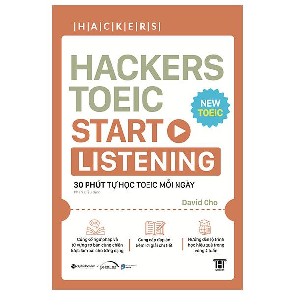 Hackers Toeic Start Listening - 30 Phút Tự Học Toeic Mỗi Ngày