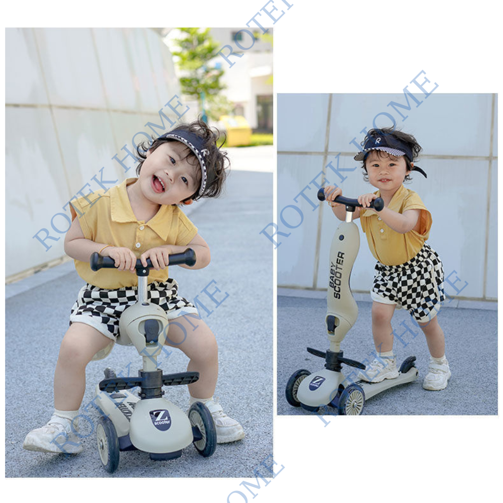 Xe Scoot and Ride Xe trượt scooter chòi chân Cho bé mẫu mới 2022 