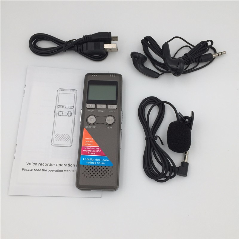 SOAIY Máy Ghi Âm Chuyên Nghiệp Cao Cấp A700 Bộ Nhớ Trong 32GB - Digital Voice Recorder - Hàng Nhập Khẩu