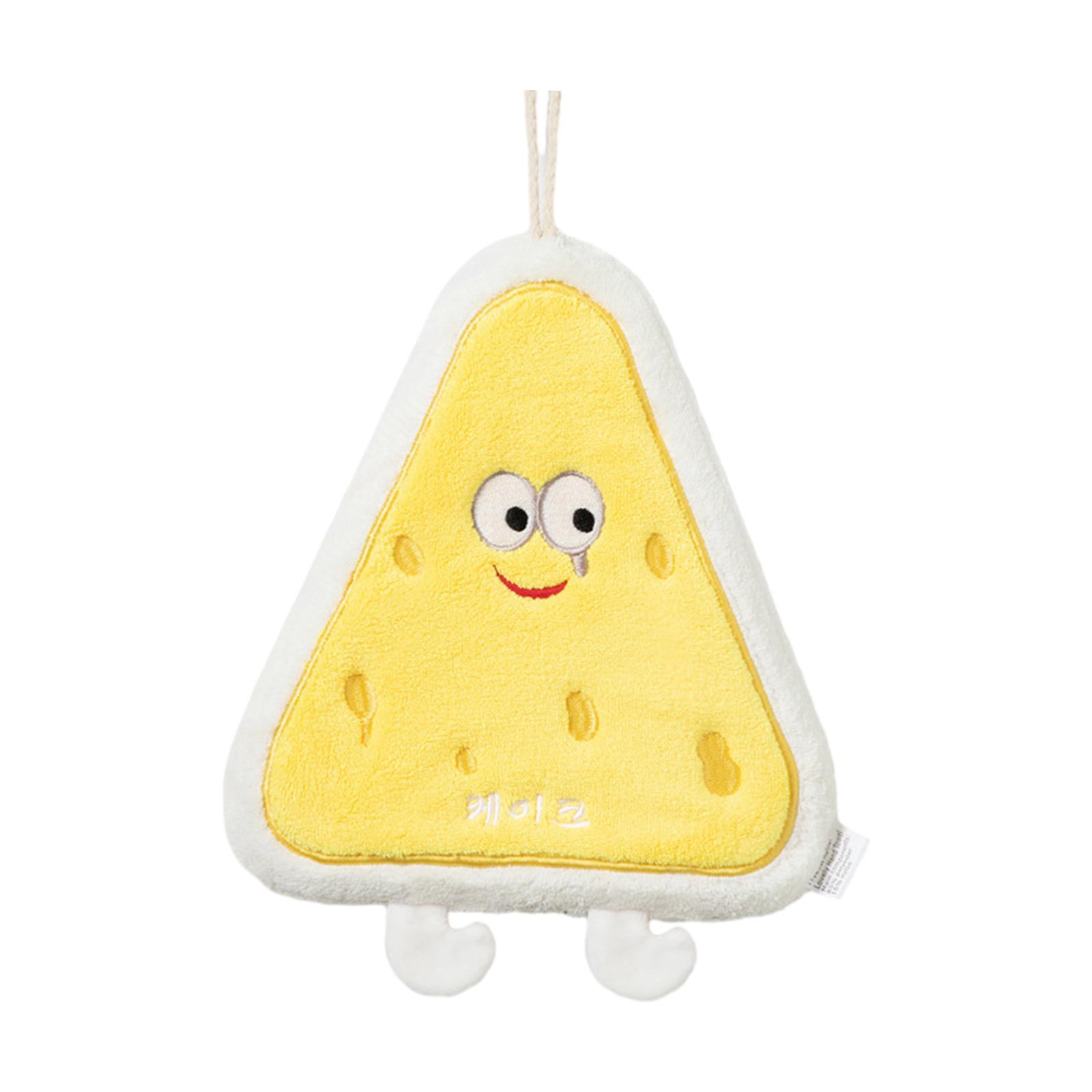 Coral Velvet Hand Towels with Hanging Loops Absorbent Extra Soft Dish Towels