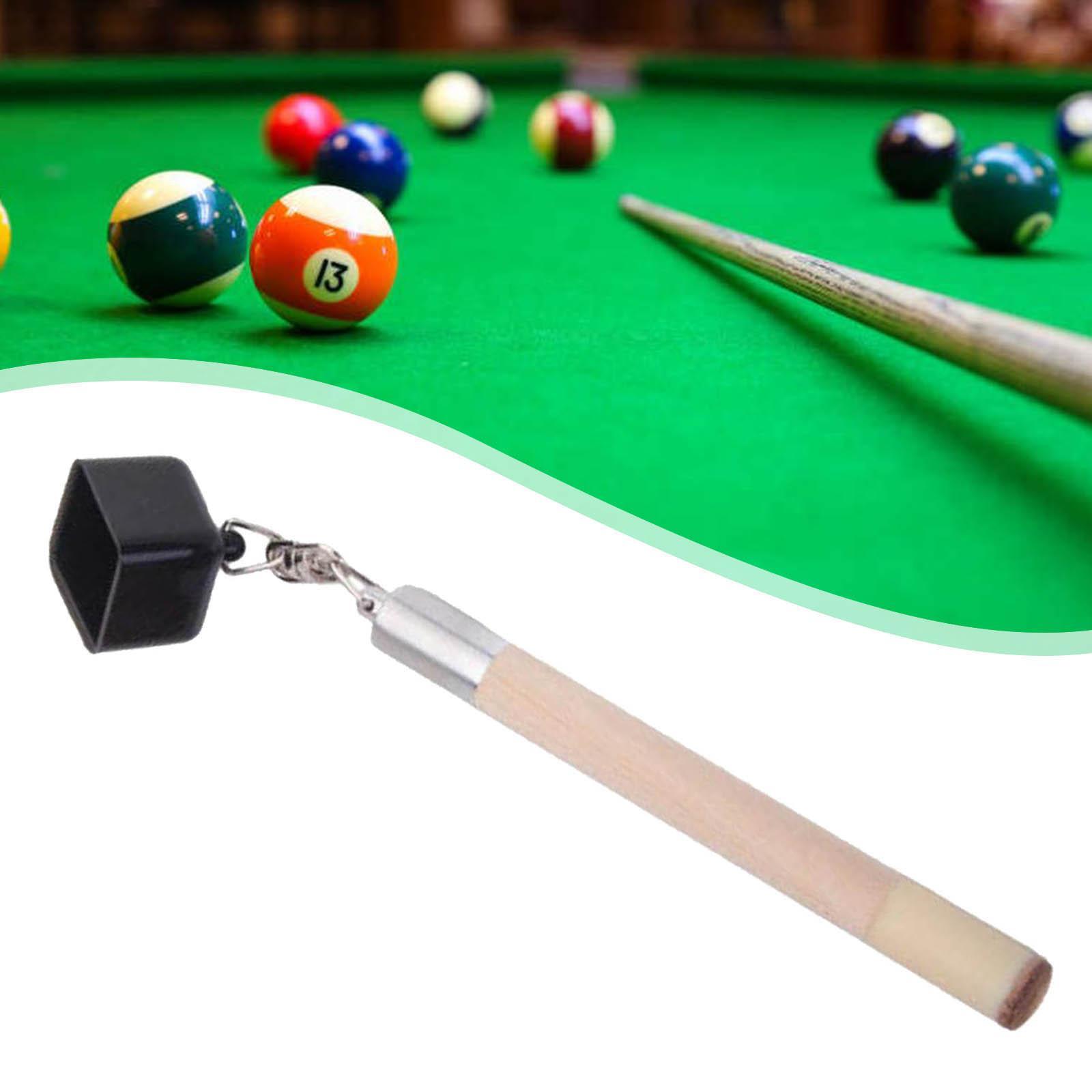 Billiard Chalk Holder Pool Cue Tip Pick Tool Supplies, Practical to Use, Improves your Ball Control