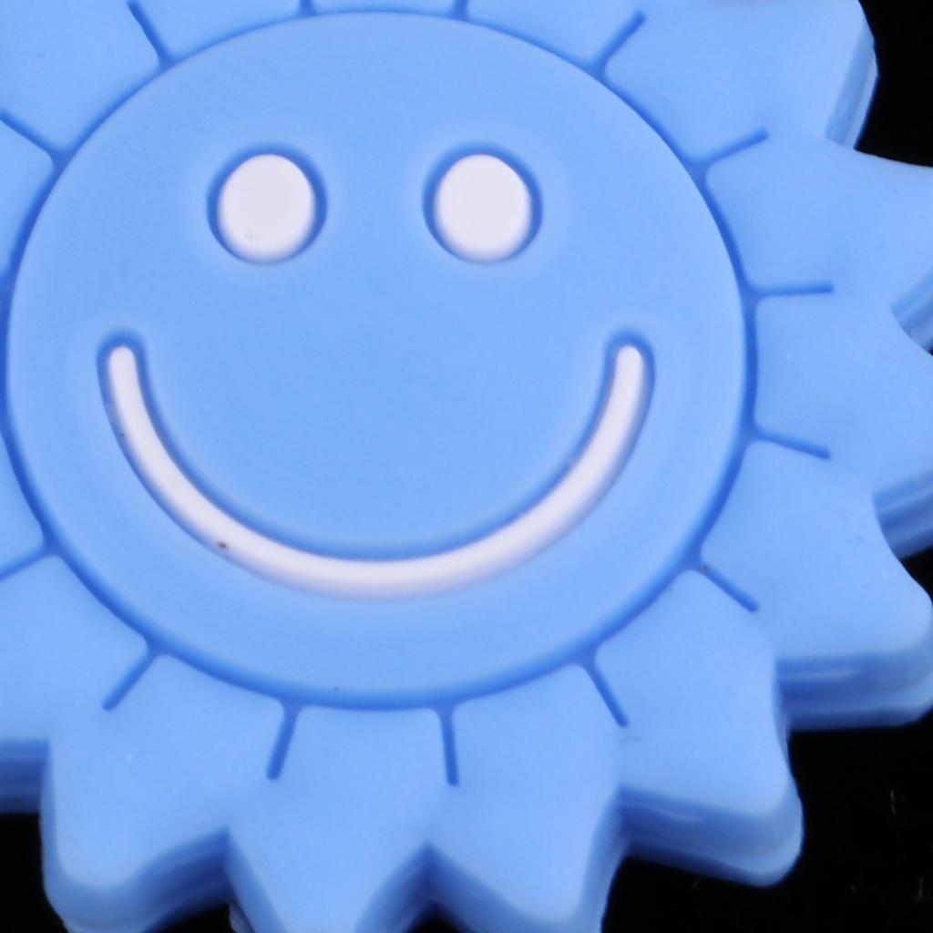 6pcs Silicone Tennis Racquet Racket Vibration Damper Shock Absorber