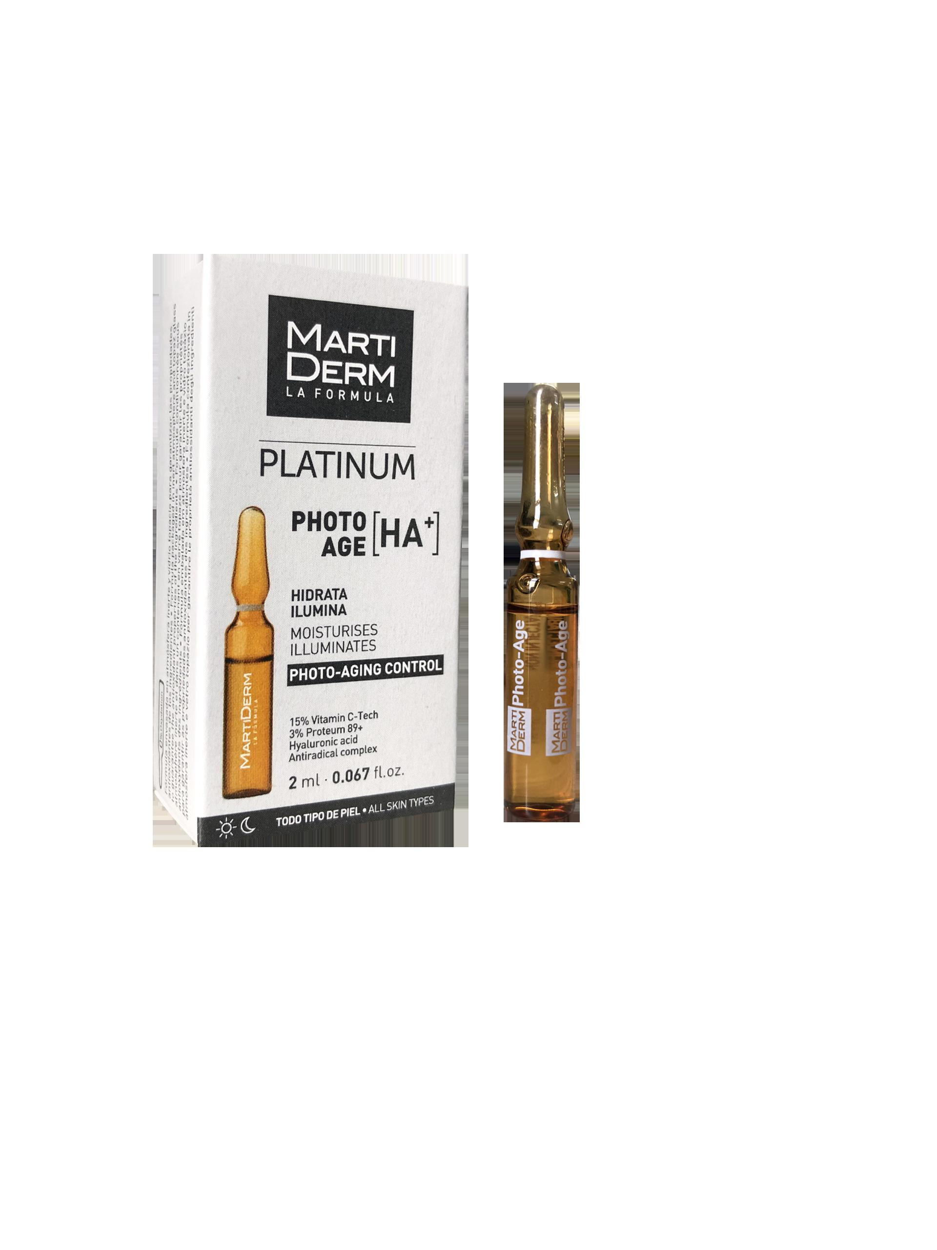 Martiderm - Ampoules 15% Vitamin C Nguyên Chất Chống Lão Hóa - MartiDerm Platinum Photo Age HA+