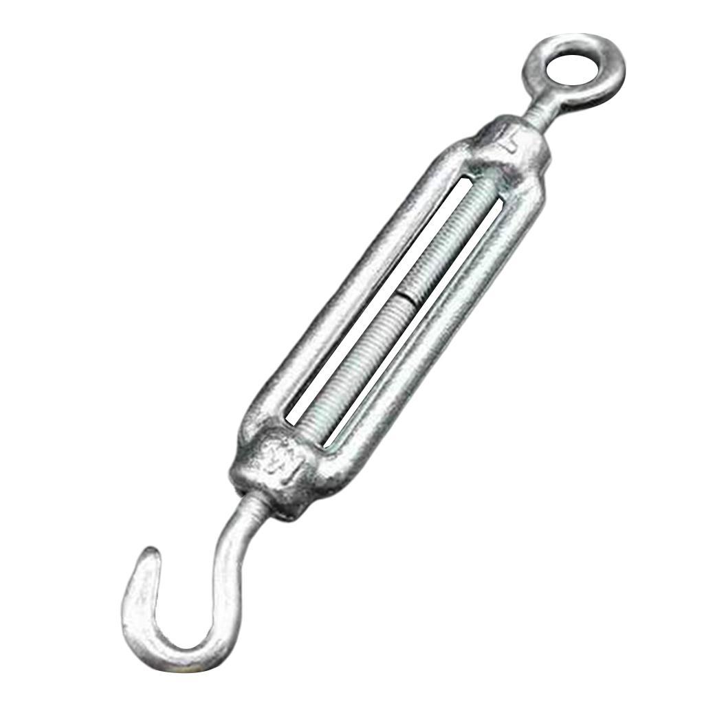 316   Turnbuckle Straining Screw 6mm Hook to Eye Rigging Rope Tensioner