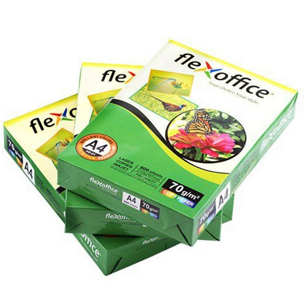 Combo 5 Ram Giấy Flexoffice A4/70 PP-01