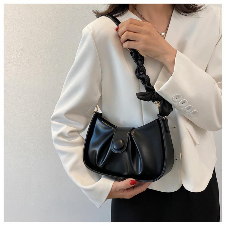 Túi xách nữ, Túi đeo chéo nữ thời trang có mặt cúc nhựa dây nơ quấn xinh xắn phong cách Hàn Quốc TX004