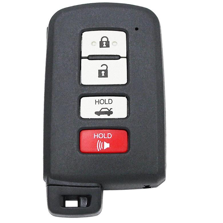 Bao da dành cho bọc ốp chìa khoá xe ô tô Toyota Altis 2018-2021, Camry 2014-2016, da bò nhiều màu khâu thủ công To18