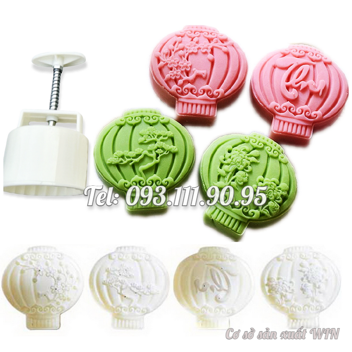 Khuôn trung thu lò xo 4 mặt lồng đèn trung thu loại 150 gram – Mã số 1903