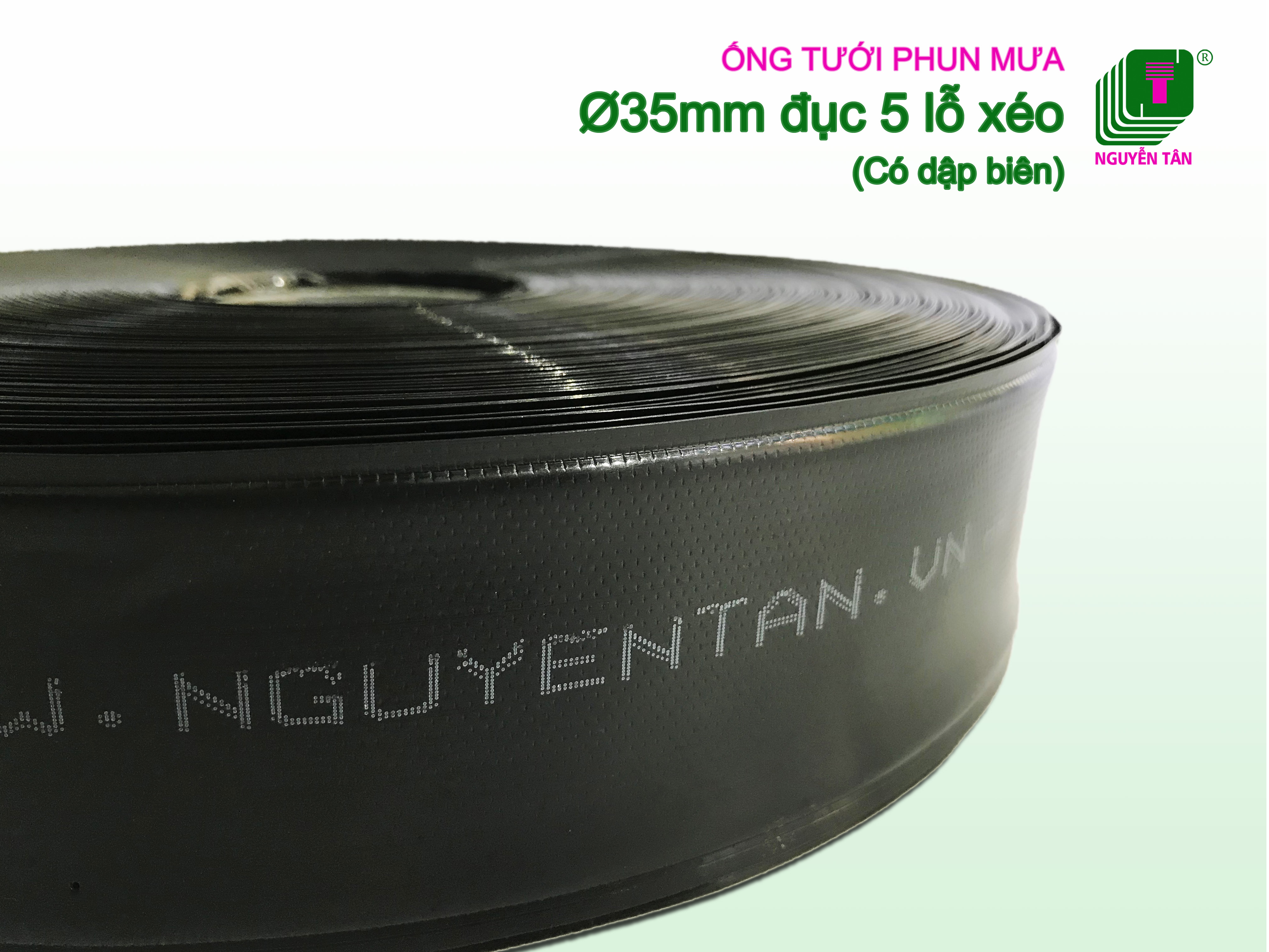 100m Ống dây tưới phun mưa Nguyễn Tân phi 35 | Ống mềm sử dụng trong hệ thống tưới nông nghiệp