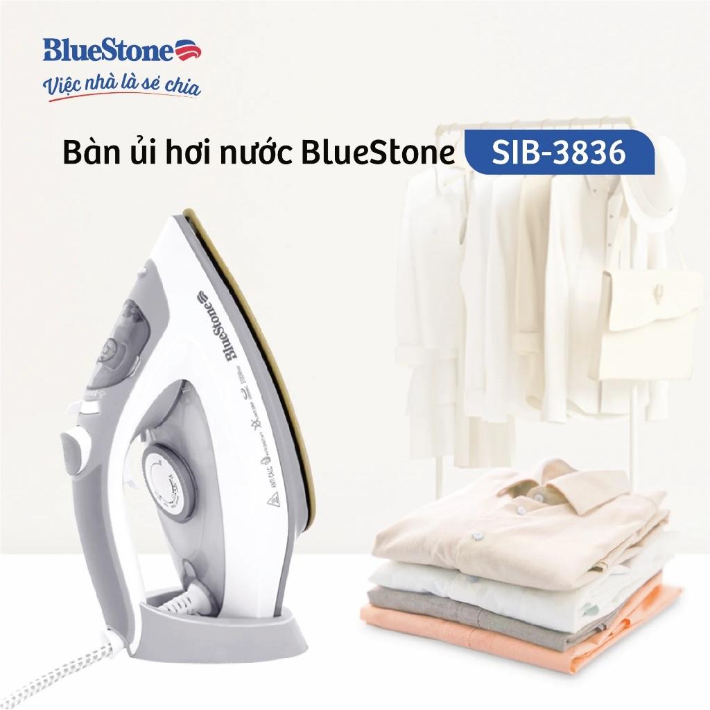 Bàn Ủi Hơi Nước BlueStone SIB-3836, 3100w - Phun Hơi Tăng Cường, Hàng Chính Hãng
