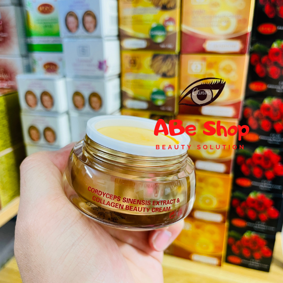 KEM LAYSMON ĐÔNG TRÙNG HẠ THẢO - LAYSMON CORDYCEPS SINESIS EXTRACT AND COLLAGEN BEAUTY CREAM 20G