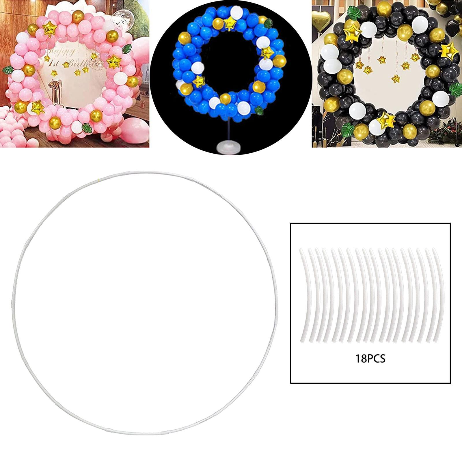 Circle Balloon Column Removable Decor for Wedding Festival 180cm 100cm