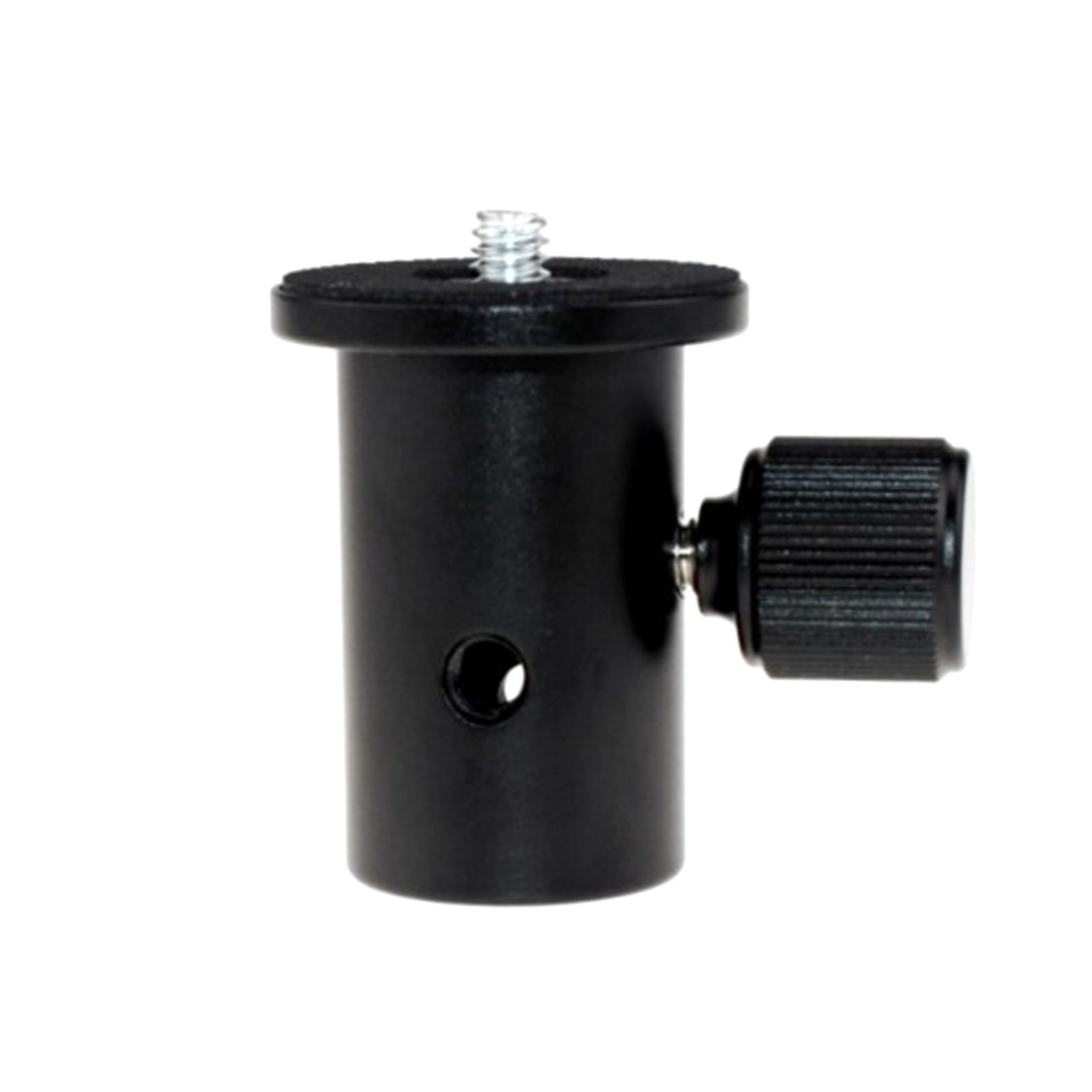 Camera Light Stand Converter Mounting Adapter 1/4" Screw Replacement Part Standard Heavy Duty Metal Stabilizer Head Adapter for Gimbal