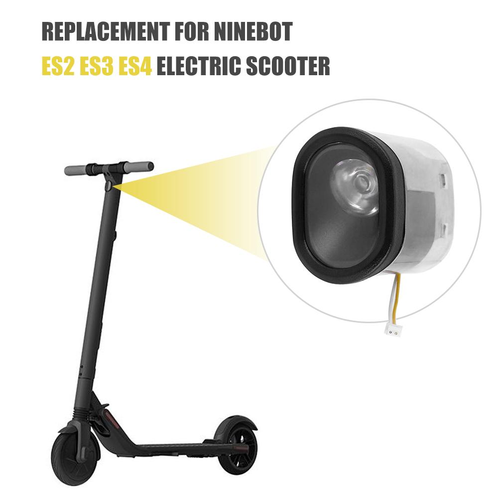 Thay thế đèn pha xe tay ga điện cho Ninebot Es2 ES3 Es4 E-Scooter Đèn trước Đèn pha Led Ebike Đèn điện tử