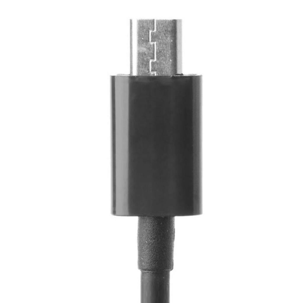 USB C Type C to Micro USB Charging Data Transfer Adapter Cable 0.25M Black