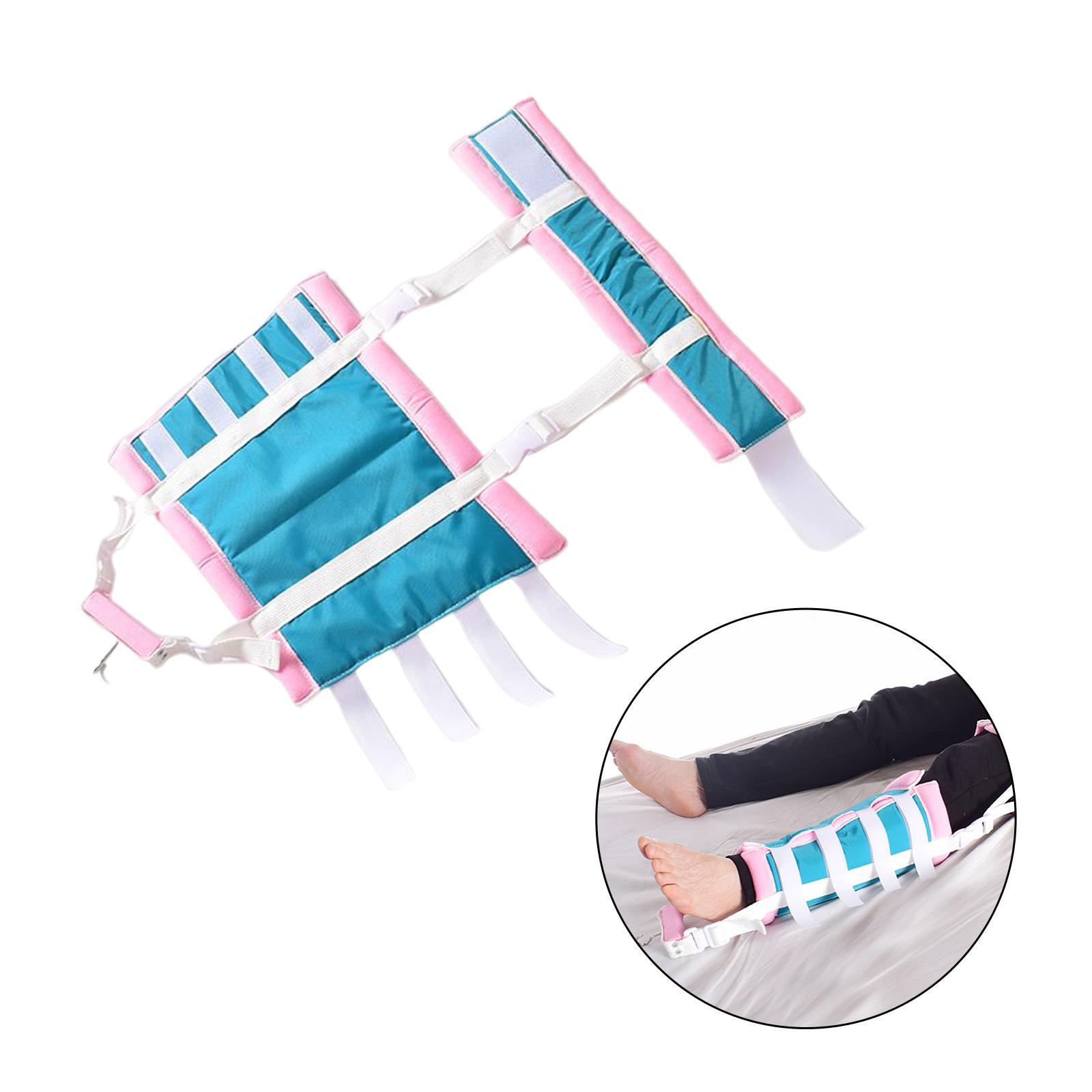 Leg Knee Fixation Belt Self Adhesive Hook and Loop Design for Sprain Elderly