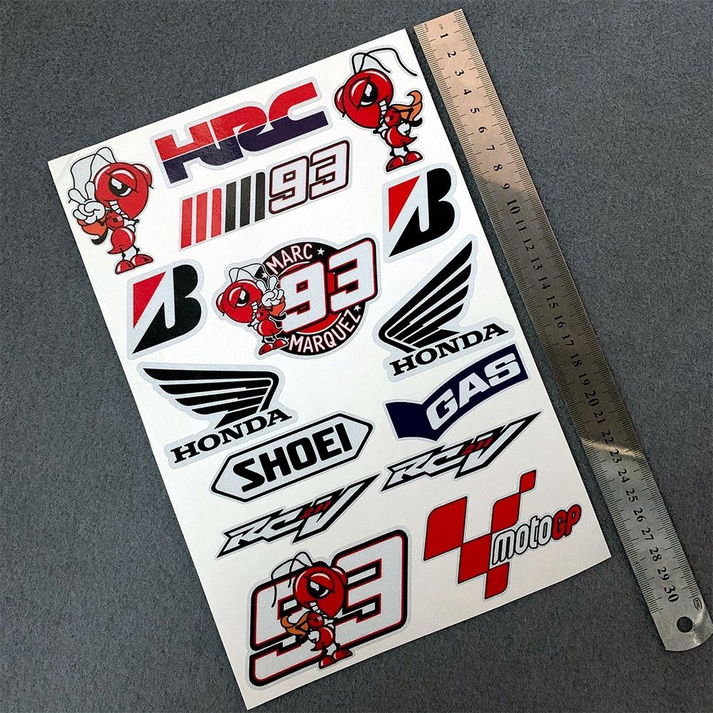 Miếng Dán Logo Trang Trí Xe Mô Tô