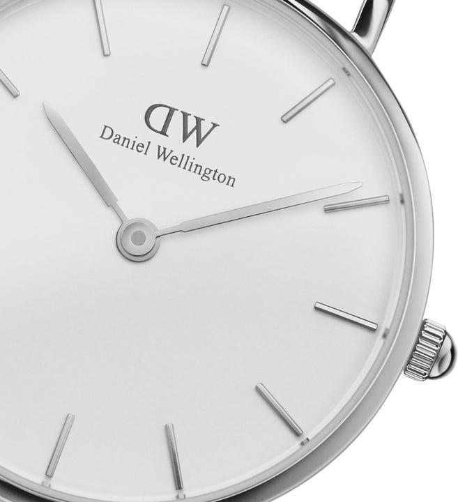 Daniel Wellington Petite Sheffield Silver White 28mm DW00100242