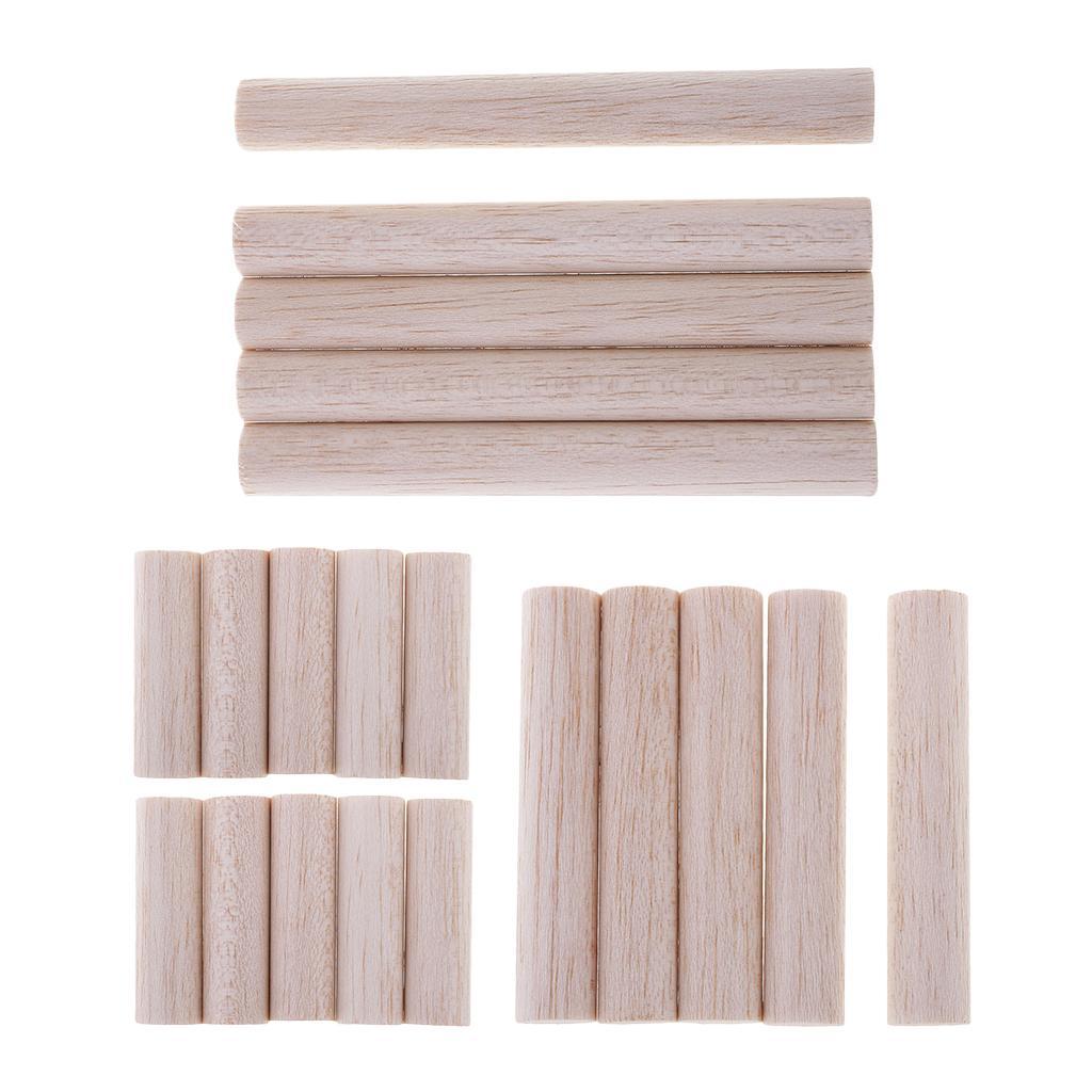Balsa Unfinished DIY Woodworking Craft Modelling Stick