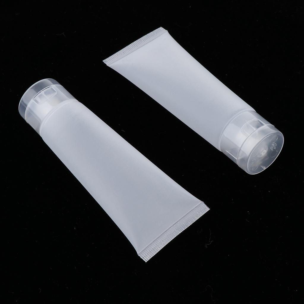 20 CÁI 50ml Chai Nhựa Rỗng Chai Cho Dầu Gội Kem Dưỡng Da