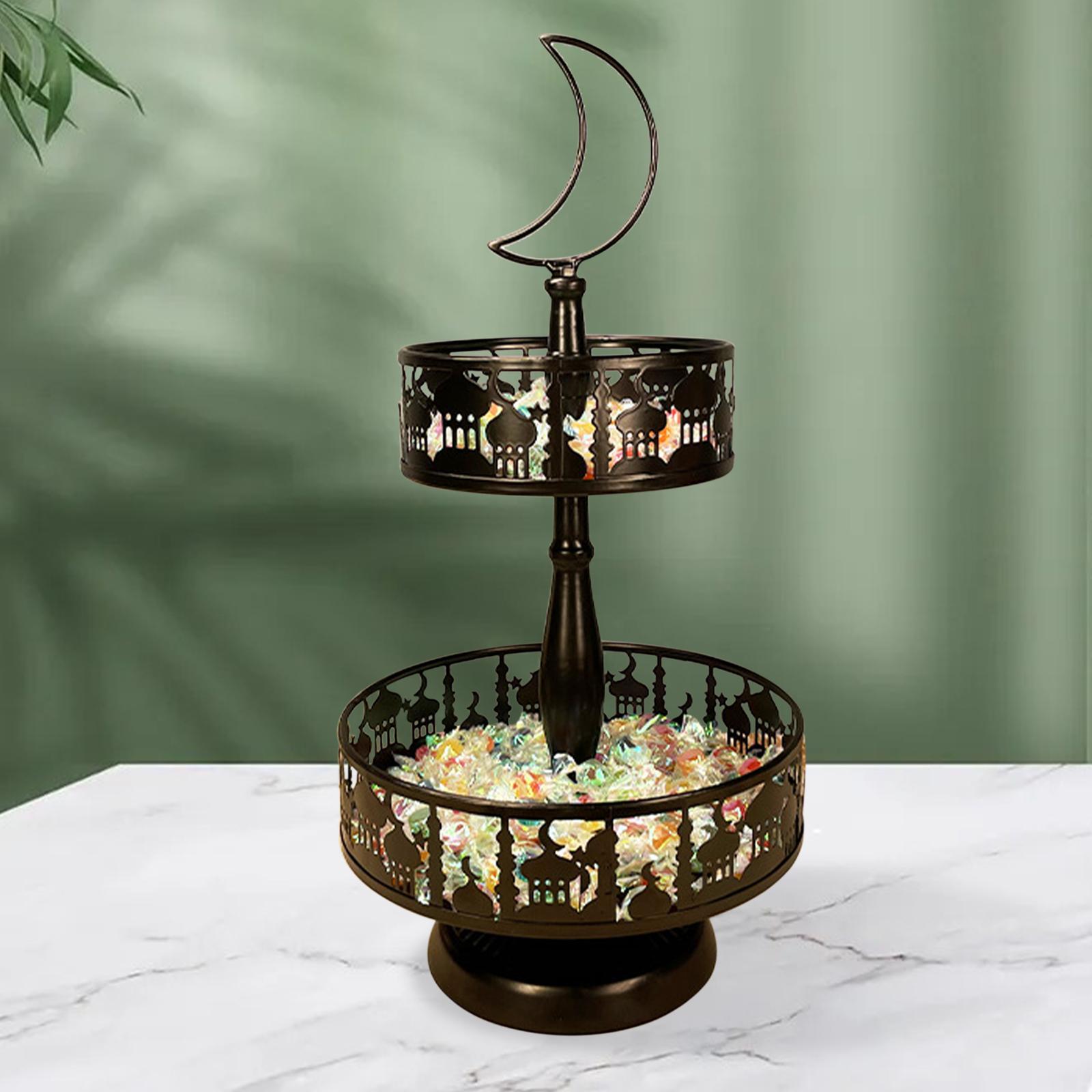 2 X Nordic Cake Stand Display Holder Decoration Iron for Wedding Holiday Use