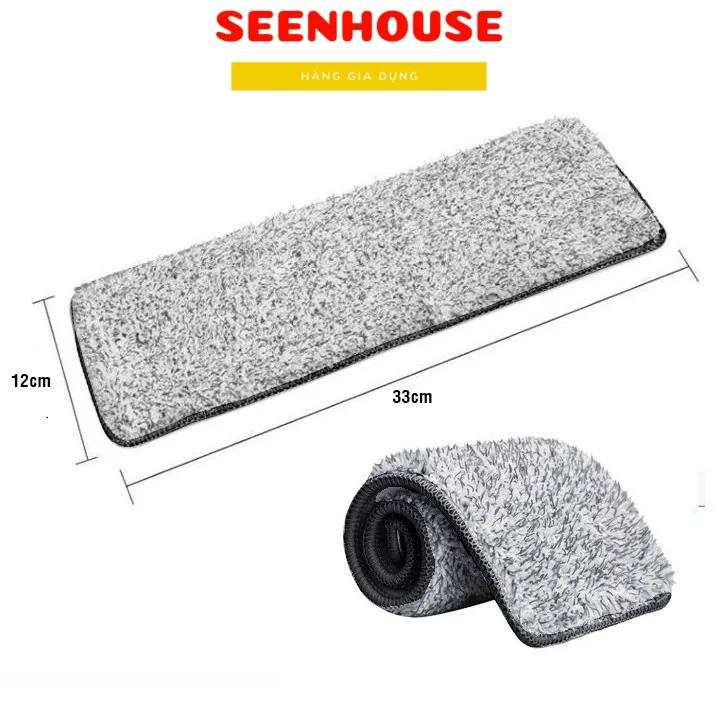 Miếng thay thế cây lau nhà tự vắt  Bông lau nhà hình chữ nhật