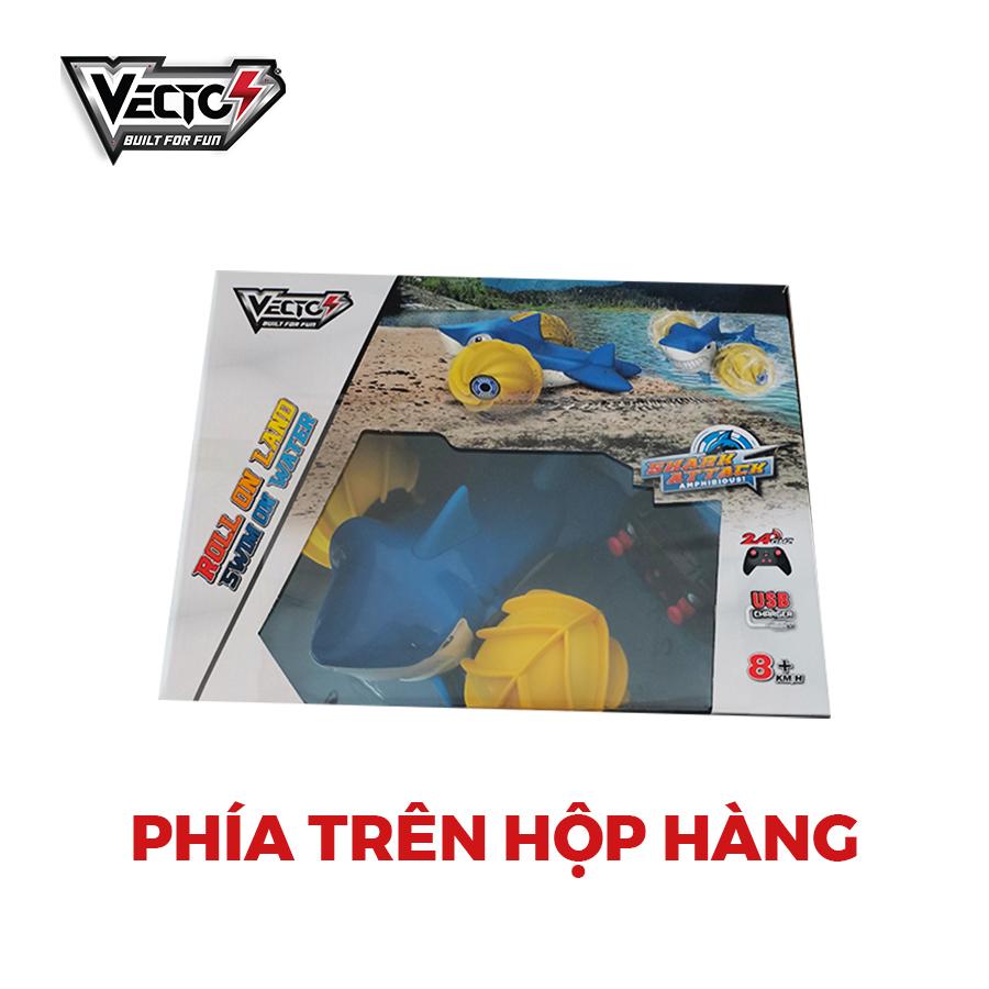 Đồ Chơi Xe Cá Mập Bơi Trong Nước/ Chạy Trên Cạn (Vàng) VECTO VT16A01/YE