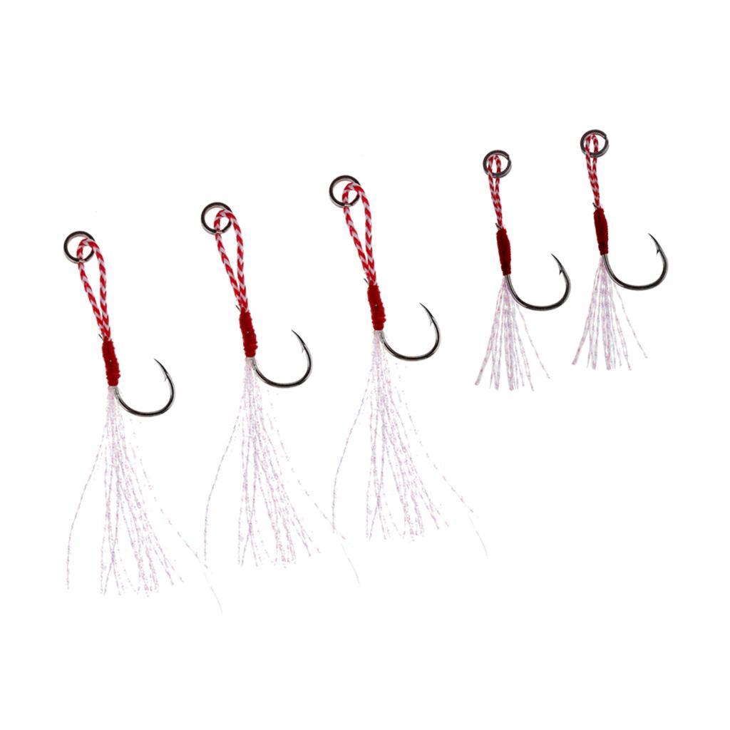 Hi-carbon Assist Hook Fishing Jig Hooks Live Baits Hooks Fishhooks