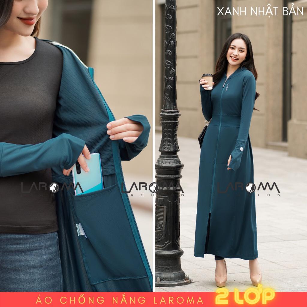 Choàng Chống Nắng Nữ Coolair Laroma| UPF50+ | Vải Thơm | Làm Mát | Thời Trang | Đa Dụng