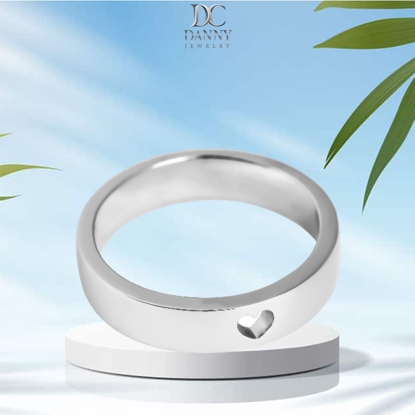 Nhẫn Nam Bạc 925 Danny Jewelry Xi Bạch Kim Cao Cấp JIOG0001