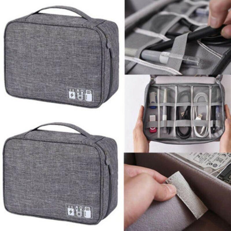 New Large Cosmetic Case Makeup Bag Storage Handle Organizer Travel Kit US