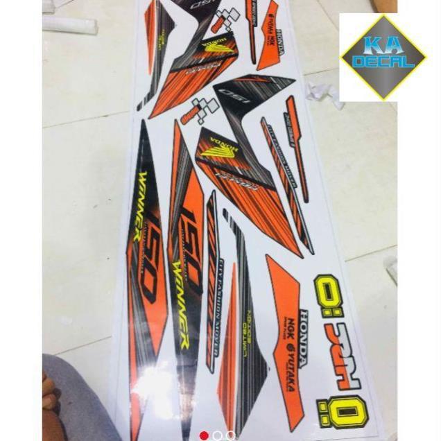 Tem rời winner cam đen 3 lớp ko bay màu