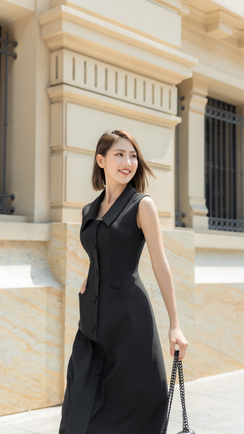 Đầm ZEN cao cấp White Chic