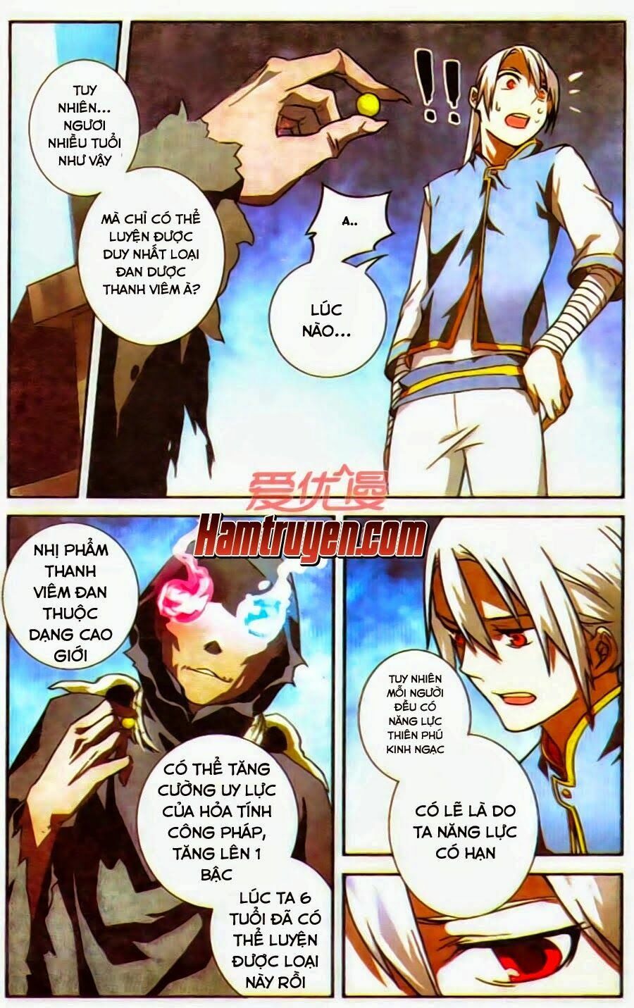đấu phá thương khung tiền truyện truyền kỳ dược lão chapter 6 16