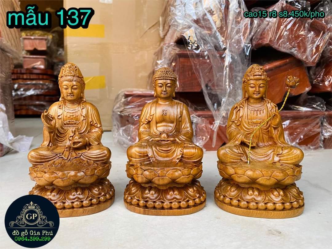 Tượng gỗ phật quan âm phong thủy