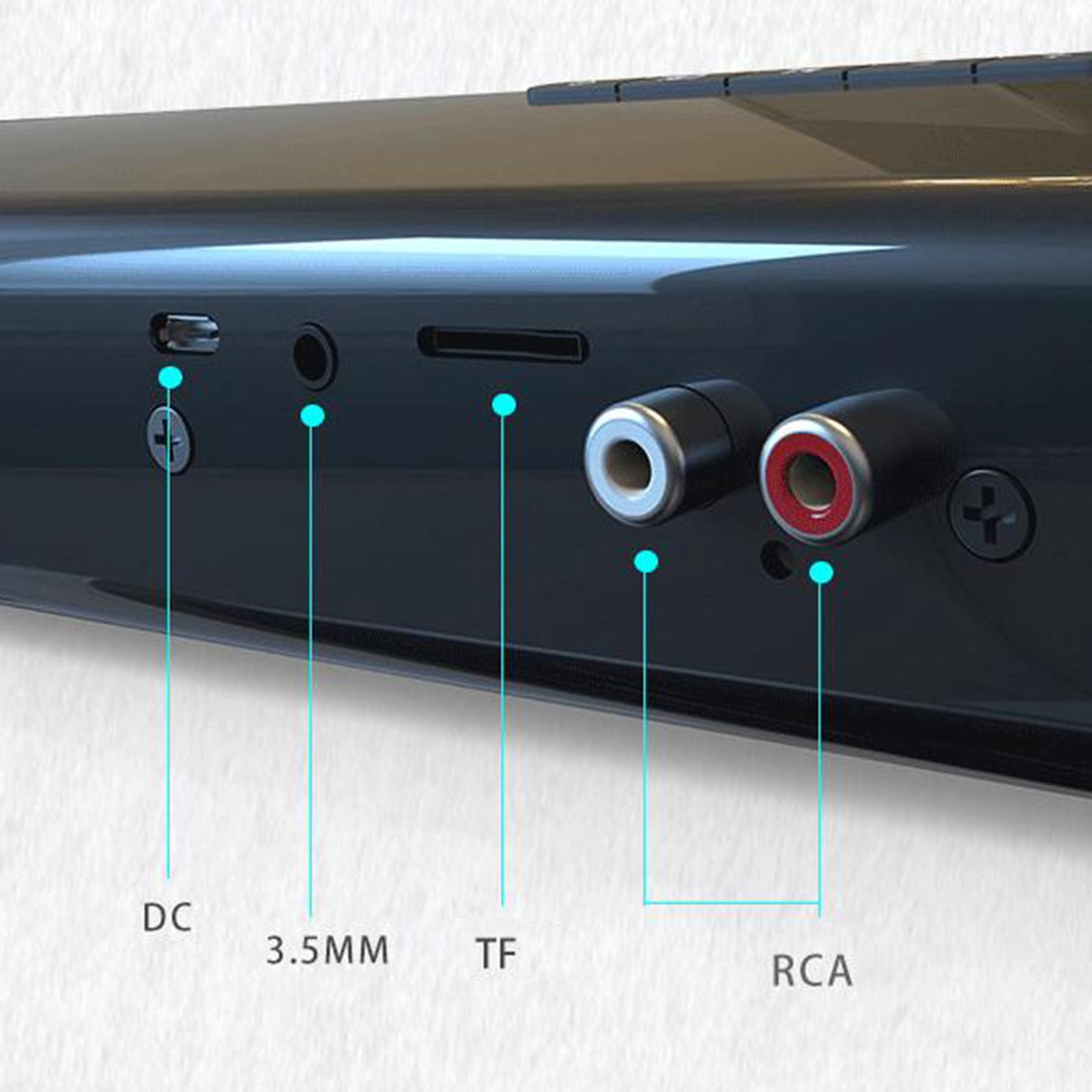 3D Surround Soundbar TV Sound Bar Wired Wireless Bluetooth 5.0
