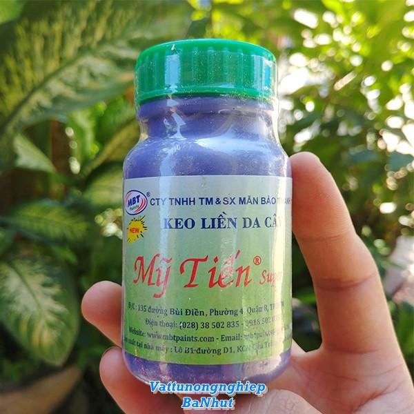 Keo Mỹ Tiến Super (Màu Đen), Liền Da Cây Lọ 100g