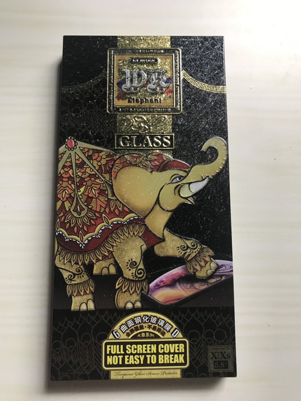 Kính Cường Lực Chống Nhìn Trộm WK Elephant Đủ Mã Dành Cho Iphone - Siêu Cường Lực Cực Bền Full Hộp