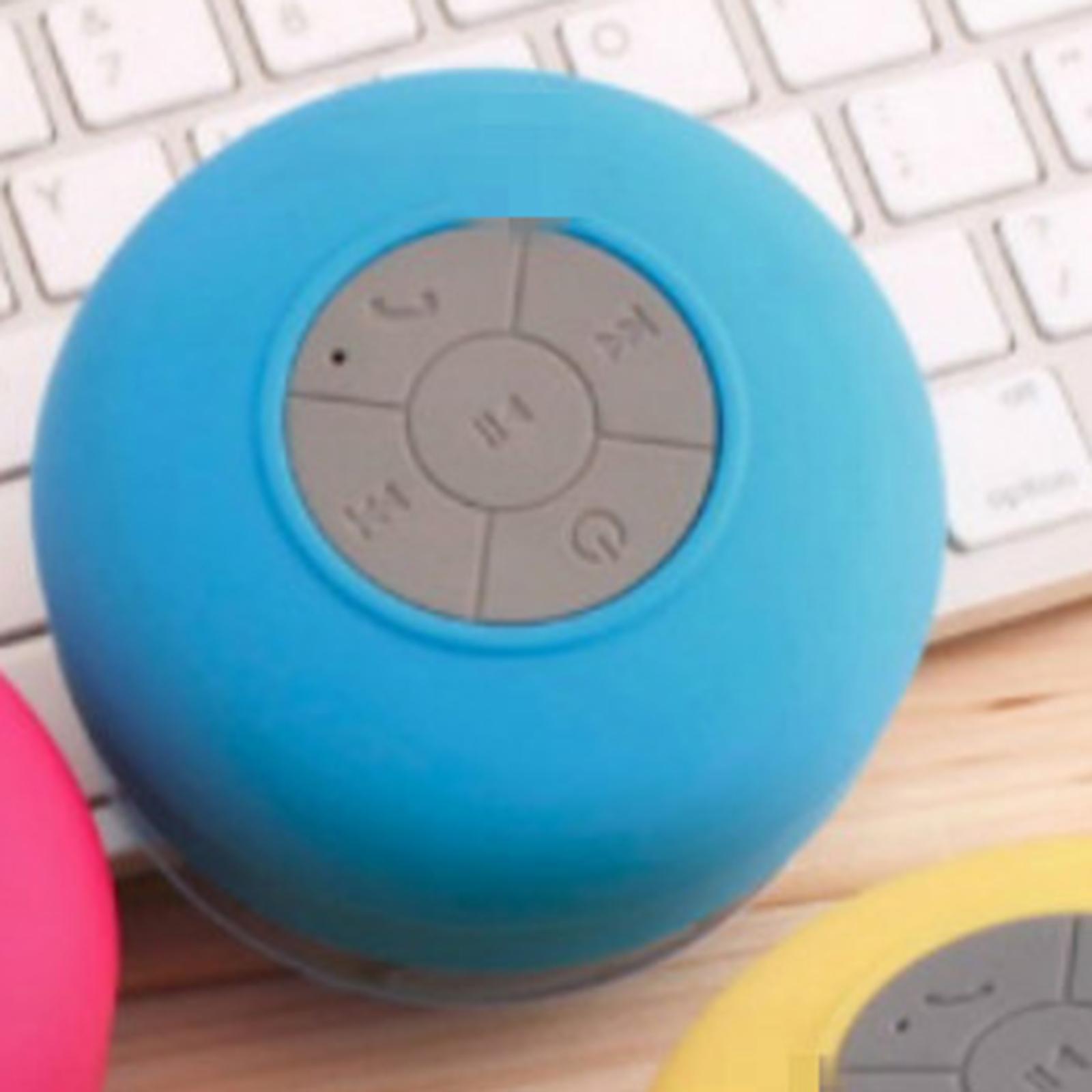 Portable Bluetooth Speaker Shower Waterproof with Suction Cup Outdoor