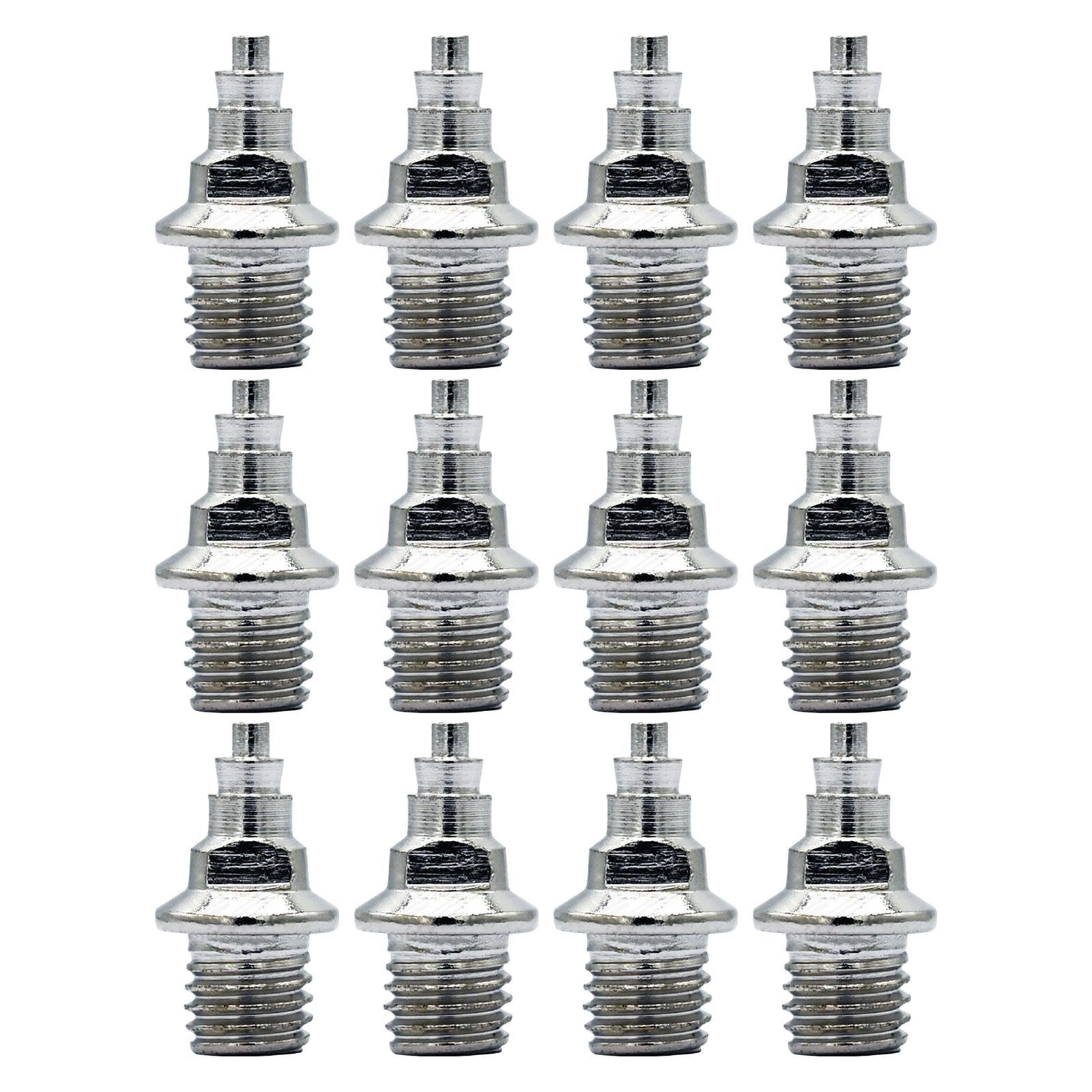 12 Pieces Track Spikes Alloy Steel Spikes Durable for Track Shoes Replacement Spikes for Running Backpacking Climbing Jogging