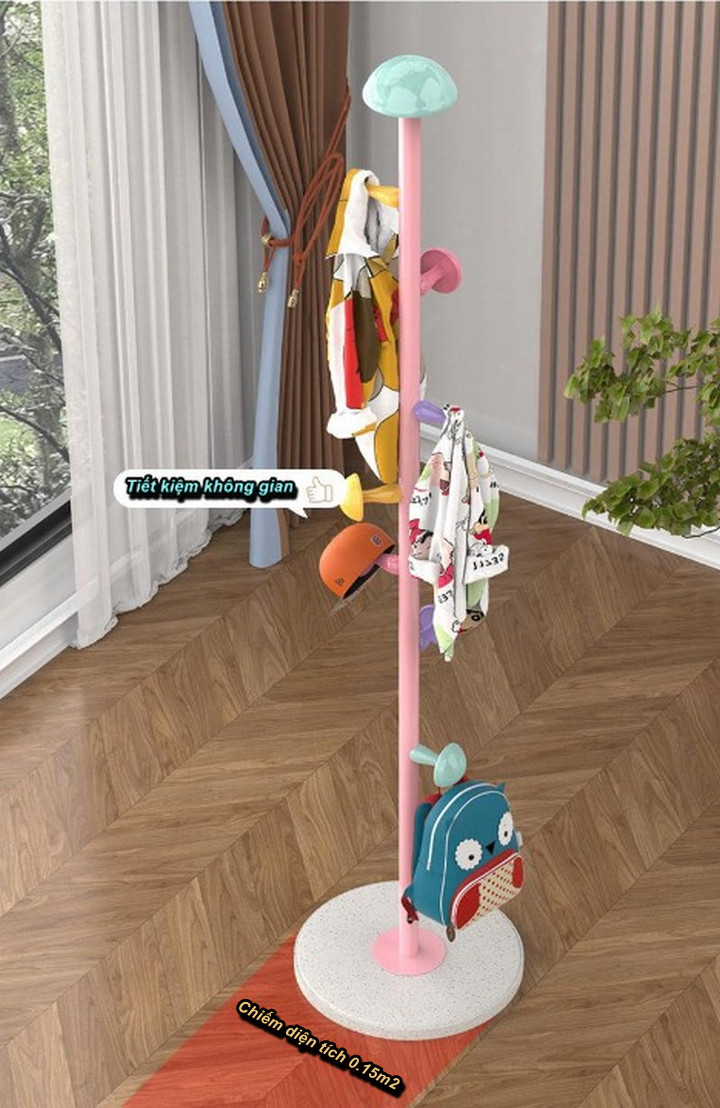 Cây Treo Đồ Cho Bé BABY SPACE ARTISTIC Cao Cấp W8117 - Home and Garden