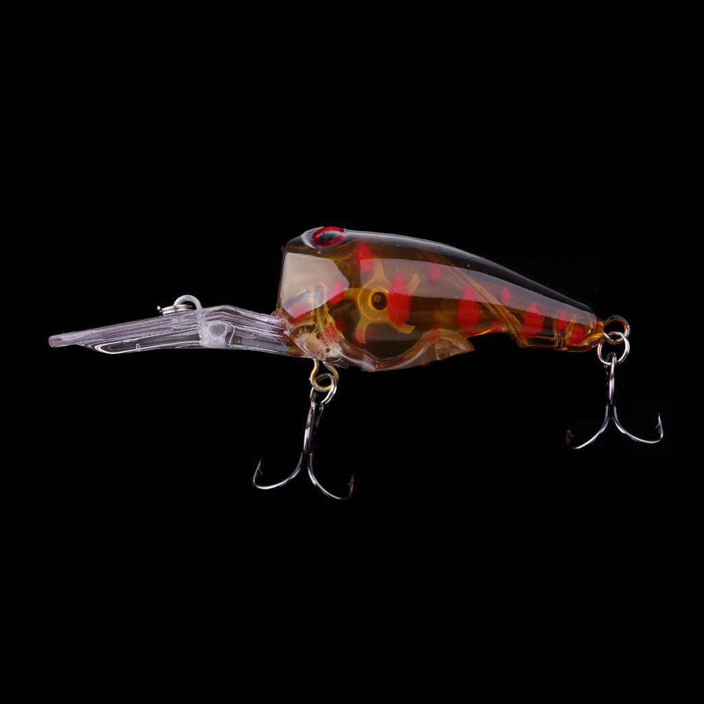 Fishing Lures Hard Bait Vivid Crankbait with Treble Hook 9cm/11.5g