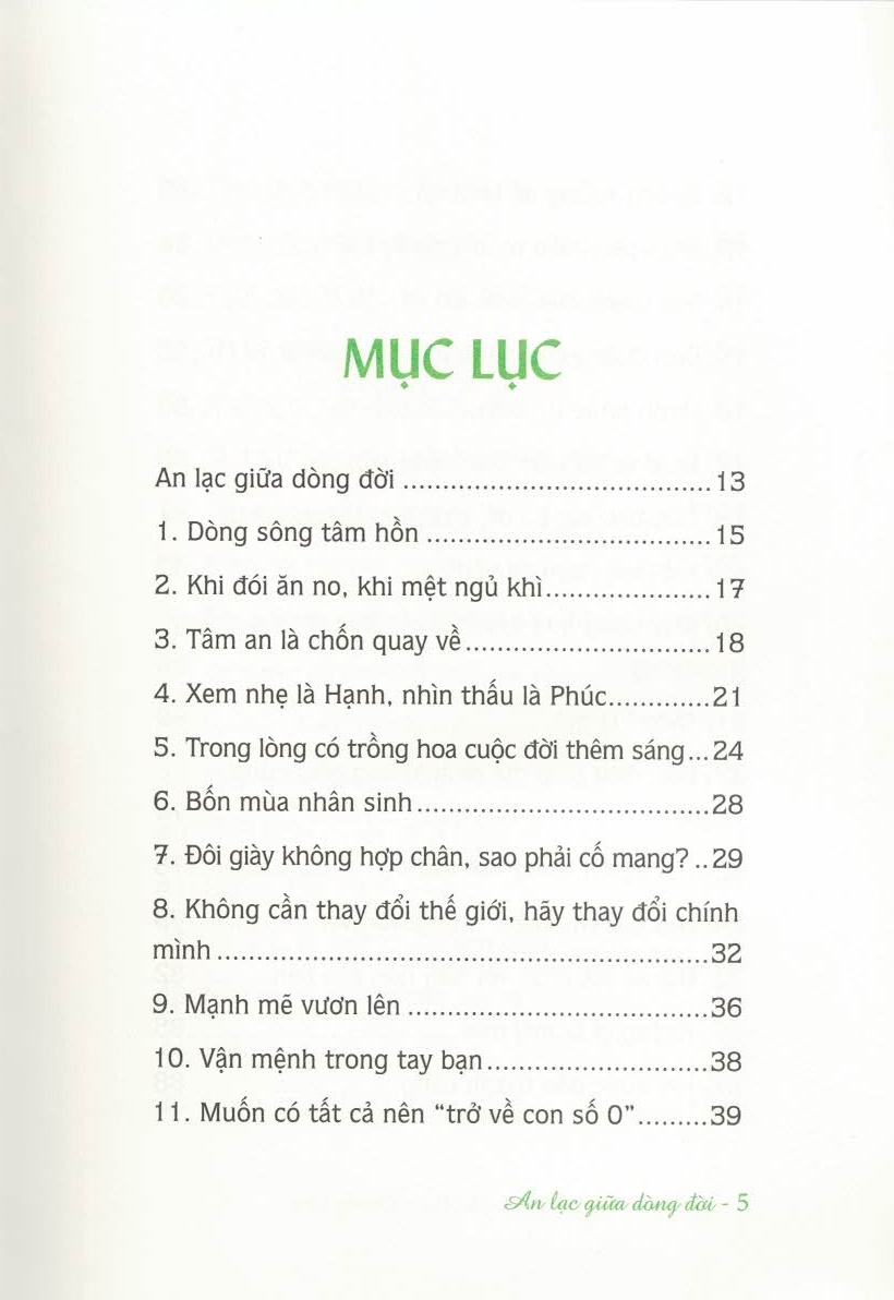 An Lạc Giữa Dòng Đời