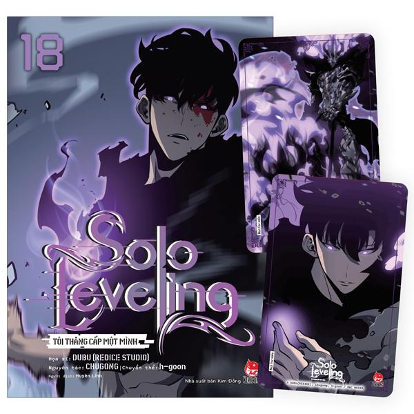 Sách - Solo Leveling - Tôi Thăng Cấp Một Mình - Tập 18 - Tặng Kèm Obi + 2 PVC Card