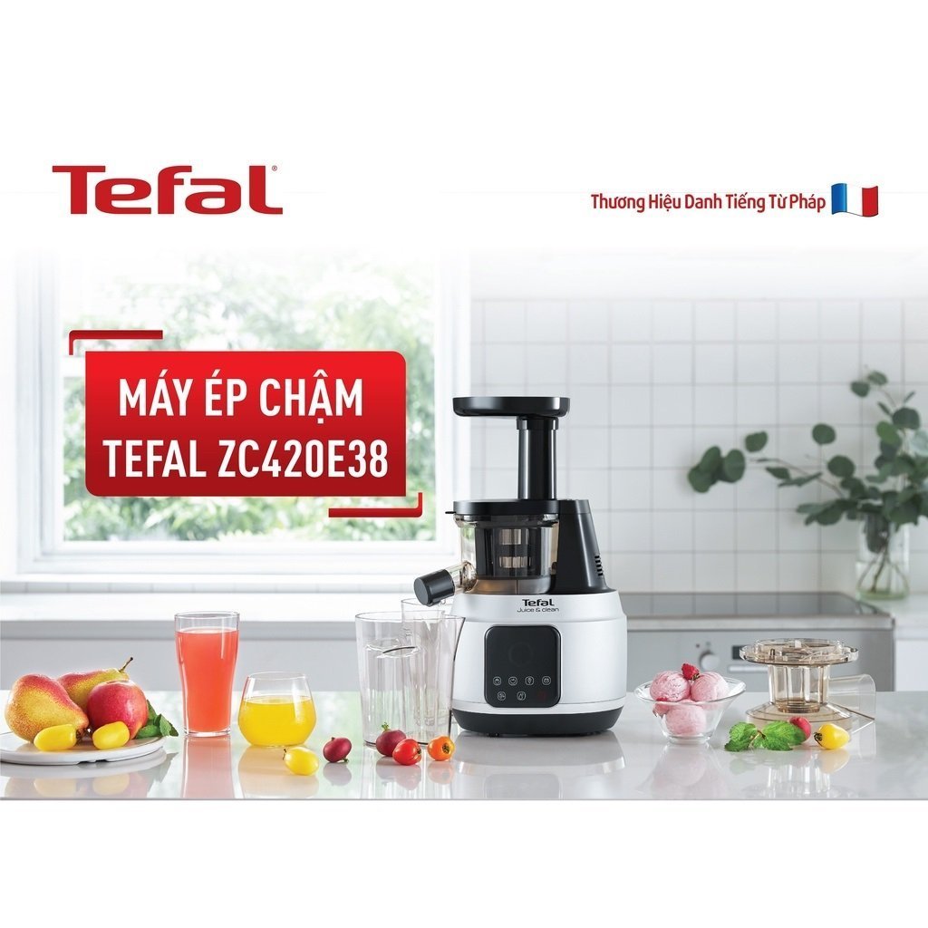 Máy ép chậm Tefal ZC420E38 - Hàng chính hãng