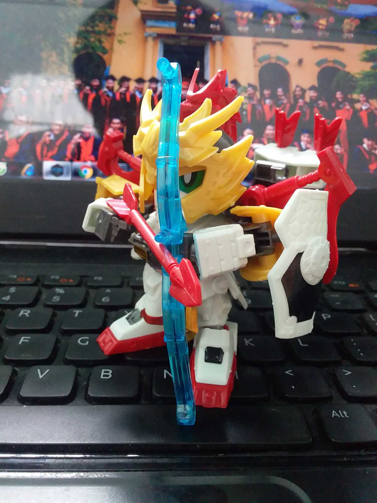Đồ chơi lắp ráp SD Gundam A028 Hoàng Trung (Hoang Zhong) mô hình nhân vật tướng Gundam Tam Quốc Chí Three Kingdom - Phe Thục