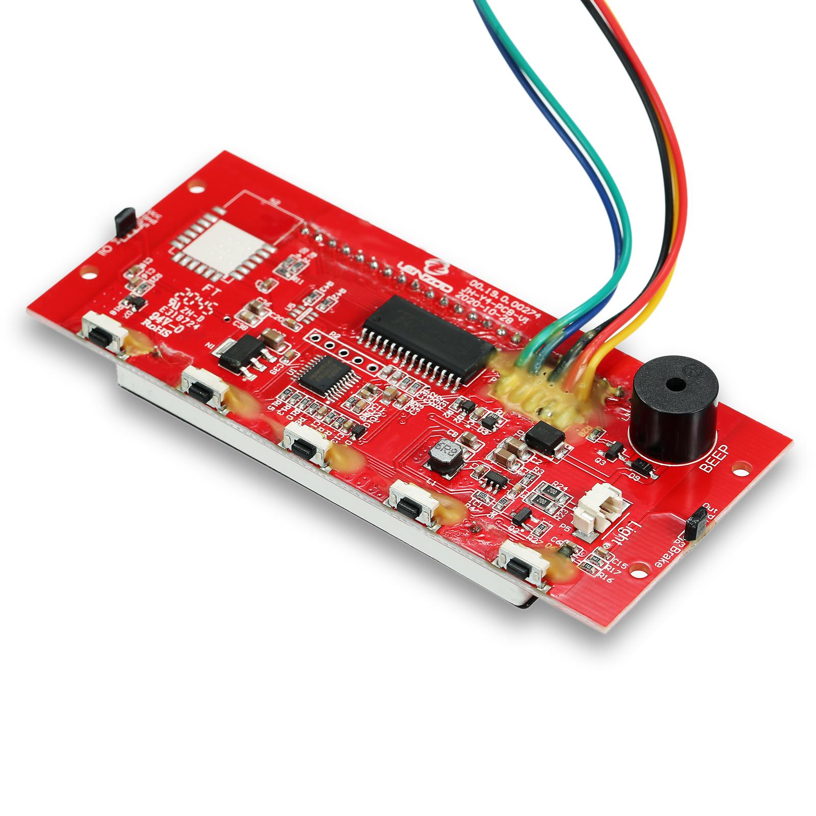 36V Brushless Motor Controller Digital Display Panel Cover Headlight Electric Scooter Set for Kugoo 8in Electric Scooter