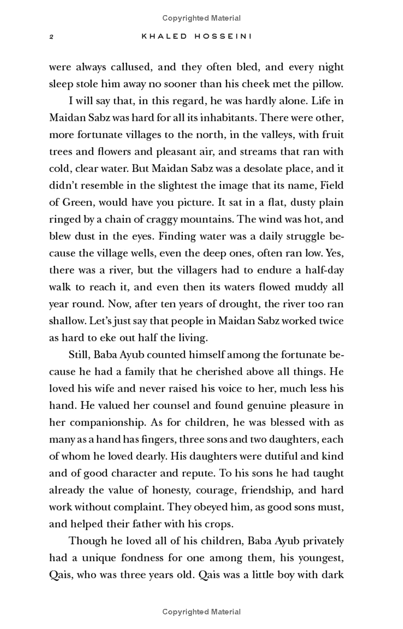 And The Mountains Echoed