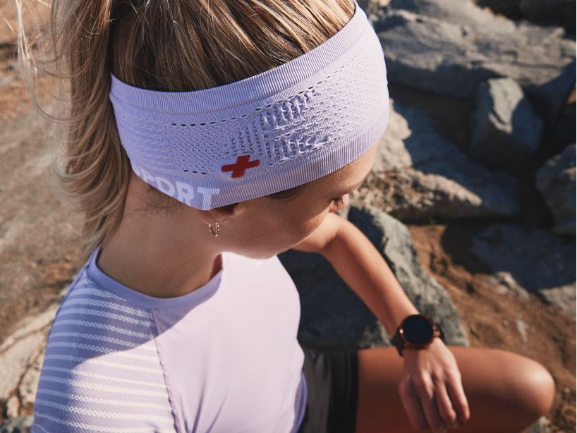 Băng Trán Chạy Bộ Headband Compressport On/Off