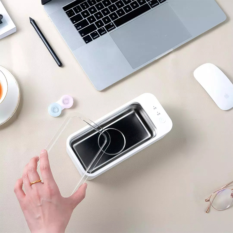 máy làm sạch siêu âm xiaomi Lofans, làm sạch kính và đồ trang sức